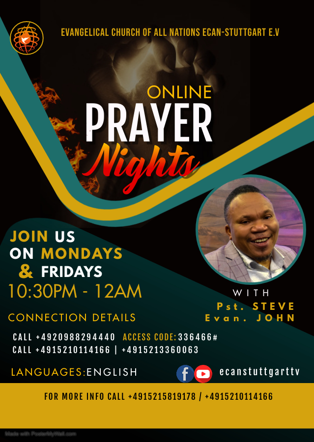 Copy of Prayer Conference FINAL - Made with PosterMyWall